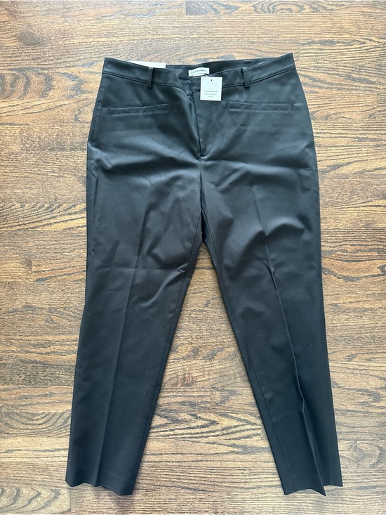 Club Monaco Pants - Club Monaco Ali Crop Pants Black Slim Ankle Career Stretch NWT Size 10